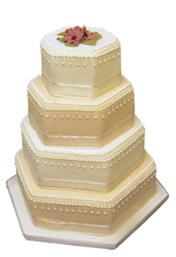 Vanity Flair Wedding Cake